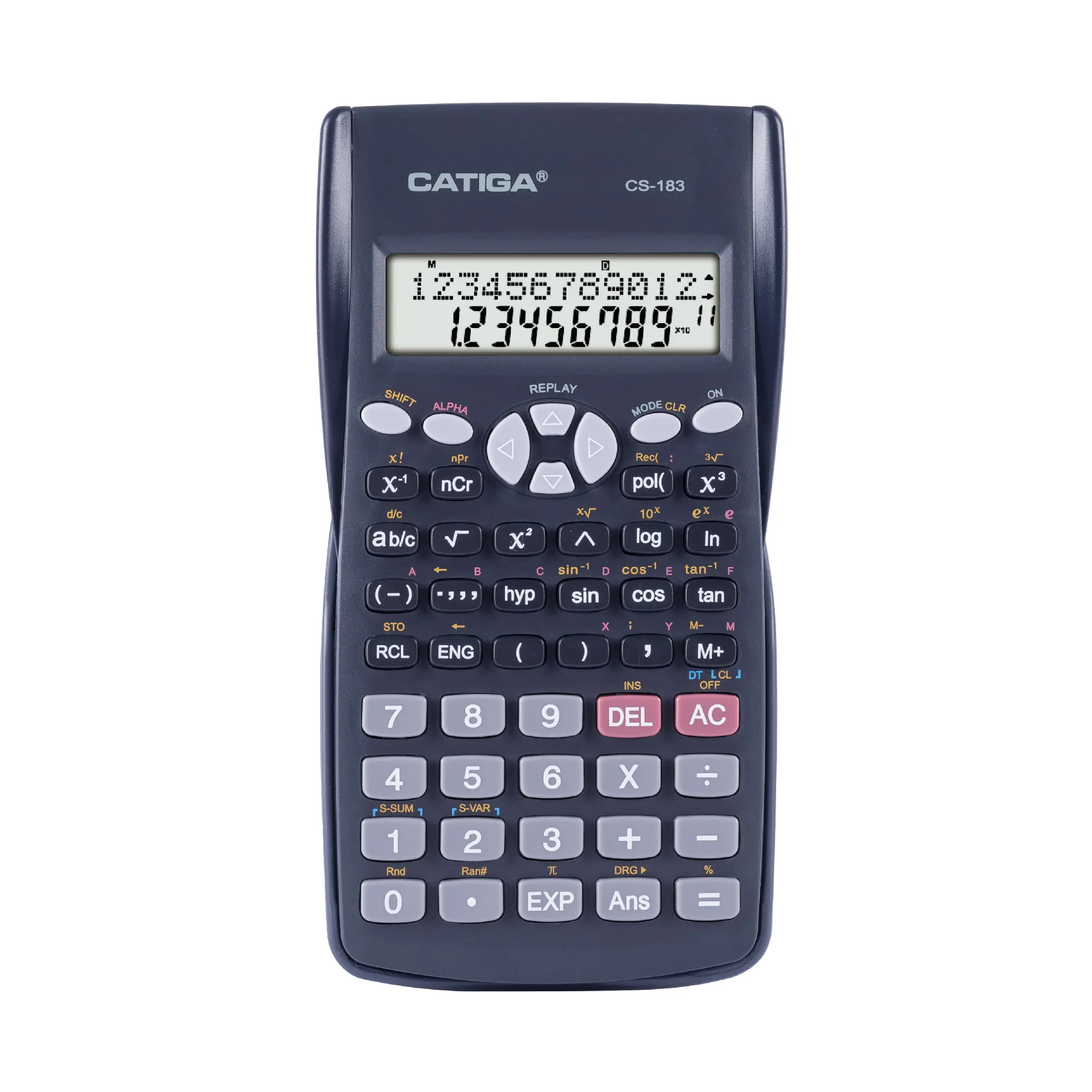 CS-183 vendita inventario articoli di cancelleria calcolatrice scientifica produttori all'ingrosso 10 + 2 cifre calcolatrice