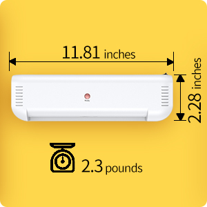 80-100mic nhỏ nhiệt máy ép Fellowes hộ chiếu máy cán nóng laminadora - Product Image 5