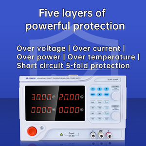 高出力4000W調整可能DC実験用電源400V 10A RS485スイッチングプログラム可能LED 220V/100V入力用 - Product Image 3