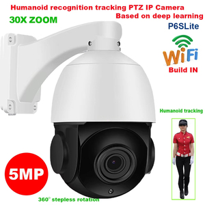IMX335 <strong>Wireless</strong> 5MP Auto Track 30X ZOOM 25fps Hi Kvision <strong>Protocol</strong> Human Recognition WIFI PTZ Speed Dome IP Camera Security - Product Image 3