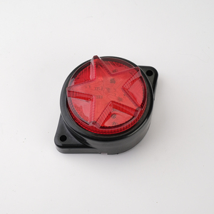 12V 24V עמיד למים צורה עגולה <span class=keywords><strong>5</strong></span> <span class=keywords><strong>Led</strong></span> צד מרקר אור משאית קרוואן אור איתות צמיג אור