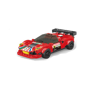 CE CPC <strong>RC</strong> Racing 6 Style DIY Assembly Bricks Set 1:20 Remote Control Racing Sports Car <strong>Model</strong> Building Blocks Plastic Toy - Product Image 1