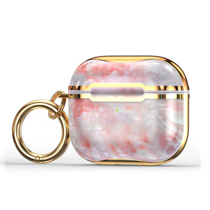 Luxury IMD Silicone Earphone Case Designer Electroplated <strong>PC</strong> Rubber Sling for <strong>Apple</strong> Airpods Pro 2 3 Fashion Headphones Cover OEM