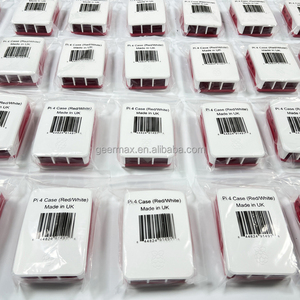 <strong>Raspberry</strong> <strong>Pi</strong> 4B Official Back Housing <strong>Case</strong> Original White and Red Plastic Cover for <strong>Raspberry</strong> <strong>Pi</strong> 4 Model B - Product Image 5