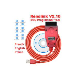 Renolink V2.10 per Renault D-acia OBD2 OBD 2 OBDII Auto strumento di diagnostica Auto ECU - Product Image 5