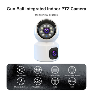 2MP PTZ 2.4Gカメラ、双方向オーディオインターホンタイプcインターフェース - Product Image 3