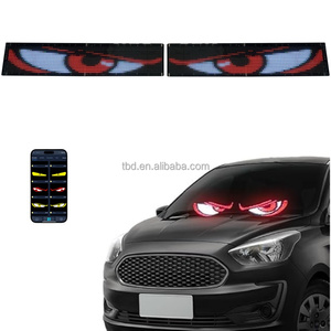 Pannello a LED morbido programmabile pieghevole Android iOS APP Controllo Flessibile con schermo LED per la pubblicità della finestra di automobile - Product Image 6