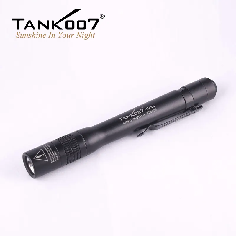 TANK007 UVE2 365nm uv penlight UV curing pen lamp banconota che controlla le lampade a raggi ultravioletti blacklight