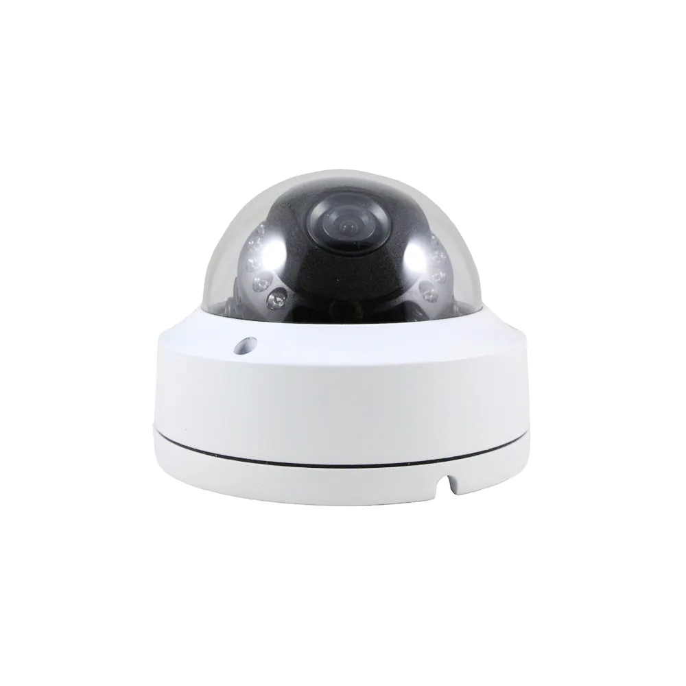 Utdoor-cámara IP domo para interiores, dispositivo de vigilancia impermeable a prueba de vandalismo con visión nocturna