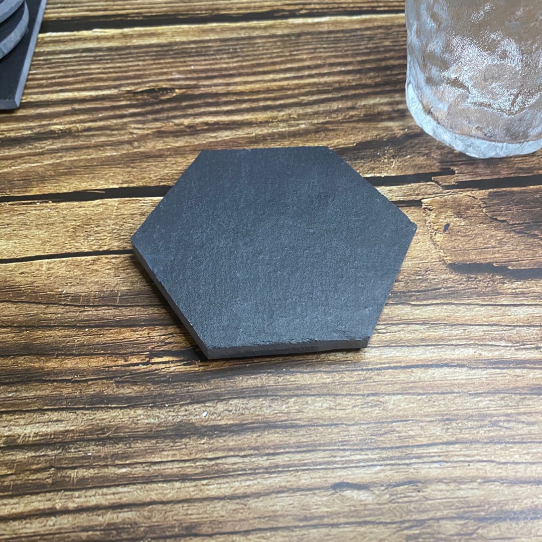 Straight sided hexagon 10*8.7cm