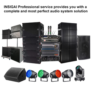 Insigai Hot Bán Dsp Loa Chuyên Nghiệp Hệ Thống Âm Thanh Âm Thanh Loa Siêu Trầm Ngoài Trời Buổi Hòa Nhạc Sân Khấu Thụ Động Hoạt Động Dòng Mảng Loa - Product Image 6