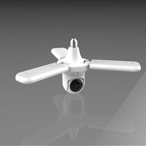 Aplicación Cámara de Control Remoto 2MP luz LED soporte 128g almacenamiento HD visión nocturna bombilla de cámara interior - Product Image 3