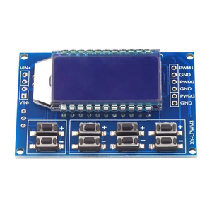 Generatore di segnali a onda rettangolare a onda quadrata con modulo regolabile con ciclo di lavoro a 3 canali PWM - Product Image 2