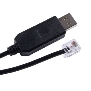 FTDIチップUSB-RJ126P6C RS232シリアルアダプターケーブル - Product Image 2