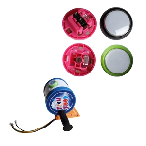 Macchina arcade per videogiochi da pesca amo da pesca parti del joystick interruttore pulsante di avvio pcb pulsanti arcade pulsante - Product Image 3