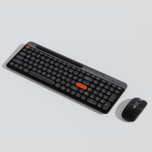 Combo de teclado y mouse inalámbricos, teclado silencioso ultradelgado de 2,4 teclas de 106G con Mouse de clic silencioso para PC, computadora portátil - Product Image 6