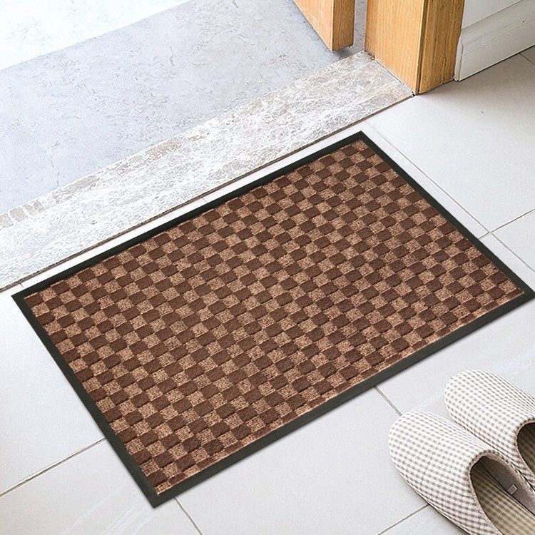 Brown checkered