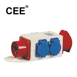 CEE spina E la presa di 32A 2P + E multi-funzione di presa multi way adattatore presa 230v - Product Image 5