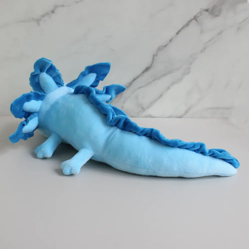Hot Sale Colorful Axolotl Stuffed Animal Plush Toy Mexican Kawaii Sleeping Salamander Plush Doll for Kids Gift
