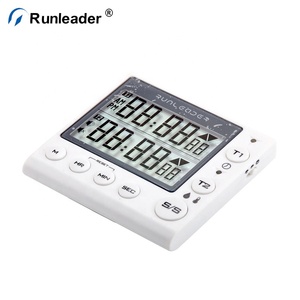 Umidità di temperatura Meter Clock Per Stanza Del Bambino Palestra Entro Cicalino di Allarme Timer Da Cucina - Product Image 4