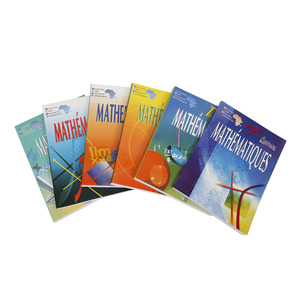 Impresión de libros escolares personalizados a todo color, libro educativo de matemáticas, libros de ejercicios educativos, libro de texto de tapa blanda - Product Image 1