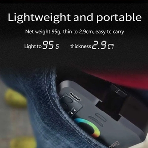 Desiontal W70 tam renkli RGB canlı dolgu ışığı taşınabilir küçük cep lambası ortam fotoğraf el fotoğraf aydınlatma - Product Image 4