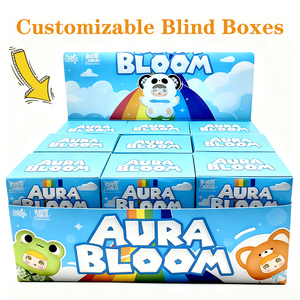 Jopark siêu mềm PP bông nhồi bông Fox động vật plushies tùy chỉnh sáng tạo đáng yêu phim hoạt hình vinyl sang trọng mù Hộp đồ chơi nhà sản xuất - Product Image 4