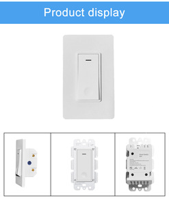 Zigbee壁灯开关1组2组3组Alexa谷歌家庭Wifi无线智能遥控灯开关 - Product Image 3
