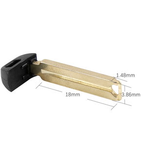Blank <strong>Key</strong> Emergency <strong>Key</strong> for Toyota Smart <strong>Key</strong> Both Inside and Outside with Blade groove Keyblade - Product Image 3