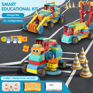 117PCS 12 1 Plastic STEM Learning <strong>Building</strong> Blocks Boys Girls Education DIY <strong>Robot</strong> <strong>Simple</strong> Machines Model Electronic Toys for Early - Product Image 5