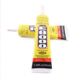 Zhanlida e8000 tutkal ile ince iğne çıkış 15ml 25ml 50ml 110ml cep telefonu tamir için LED bilgisayar takı giyim kumaş - Product Image 5