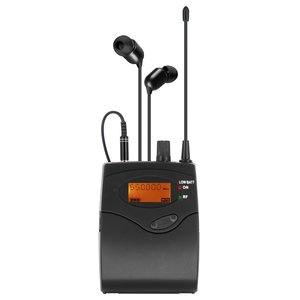 ERZHEN iki kanal izleme ses kulaklık mikrofon kablosuz kulak monitörler profesyonel sistemi G4 - Product Image 3