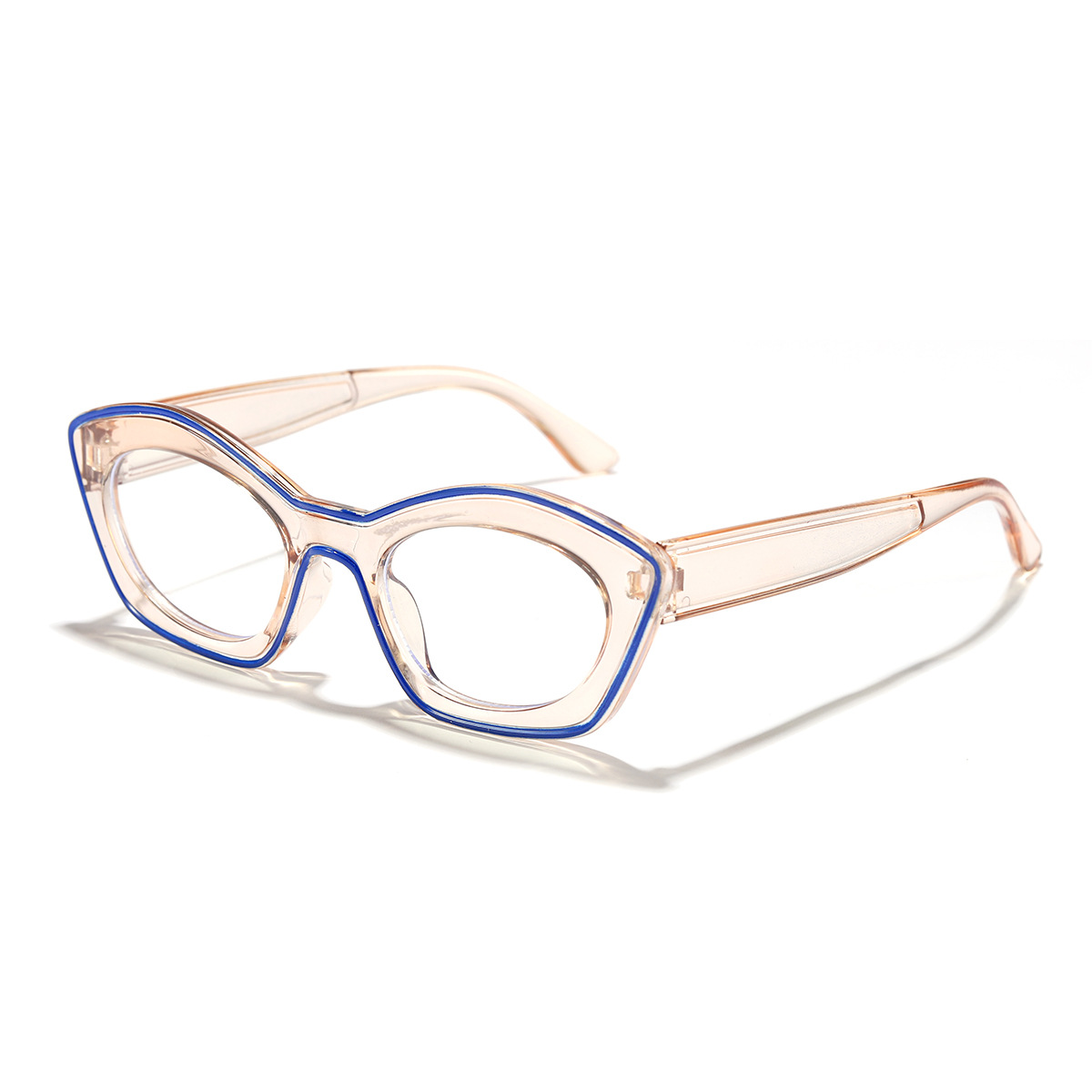 Bleu transparent