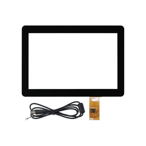 Pcap 15.6'' 3mm <strong>Sensor</strong> G+G Glass Capacitive Touchscreen Panel Usb Interactive Touch Screen 10points Monitor Touch Foil Film - Product Image 4