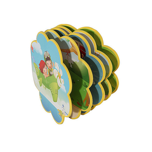 Özel baskı kalın mukavva çocuk kitap kelebek bebek tahta kitap baskı - Product Image 3