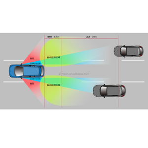 77GHz Automotive Radar <strong>Sensor</strong> 150&deg;*20&deg; FoV 128-Target Tracking Static/Moving <strong>Object</strong> <strong>Detection</strong> for Collision Avoidance Blind Spot