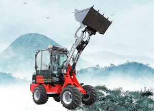 Caserem L10 1000Kg Đa Chức Năng Hộ Gia Đình Vườn Diesel Bán Buôn Sản Phẩm Mới Nhỏ Gọn Bánh Xe Mini Loader Radlader Cho Bán - Product Image 3