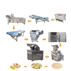 Linea di produzione smerigliatrice curcuma per lavorazione di verdure in salamoia