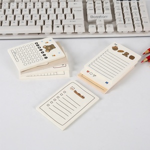 Llegada diseño personalizado Animas 50 hojas proveedor de oficina accesorio para el hogar para hacer la lista Bloc de notas adhesivas lindo Bloc cuaderno de notas - Product Image 5