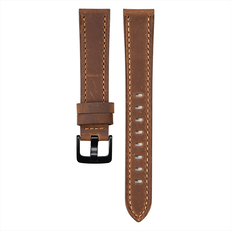 Dark Brown+Black Buckle