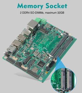 3.5'' Industrial <strong>Embedded</strong> <strong>Computer</strong> Motherboard CPU J6412/J6413 <strong>With</strong> 2*DDR4 RAM 2Lan DP/LVDS 6 COM RS232/RS485 <strong>GPIO</strong> - Product Image 6