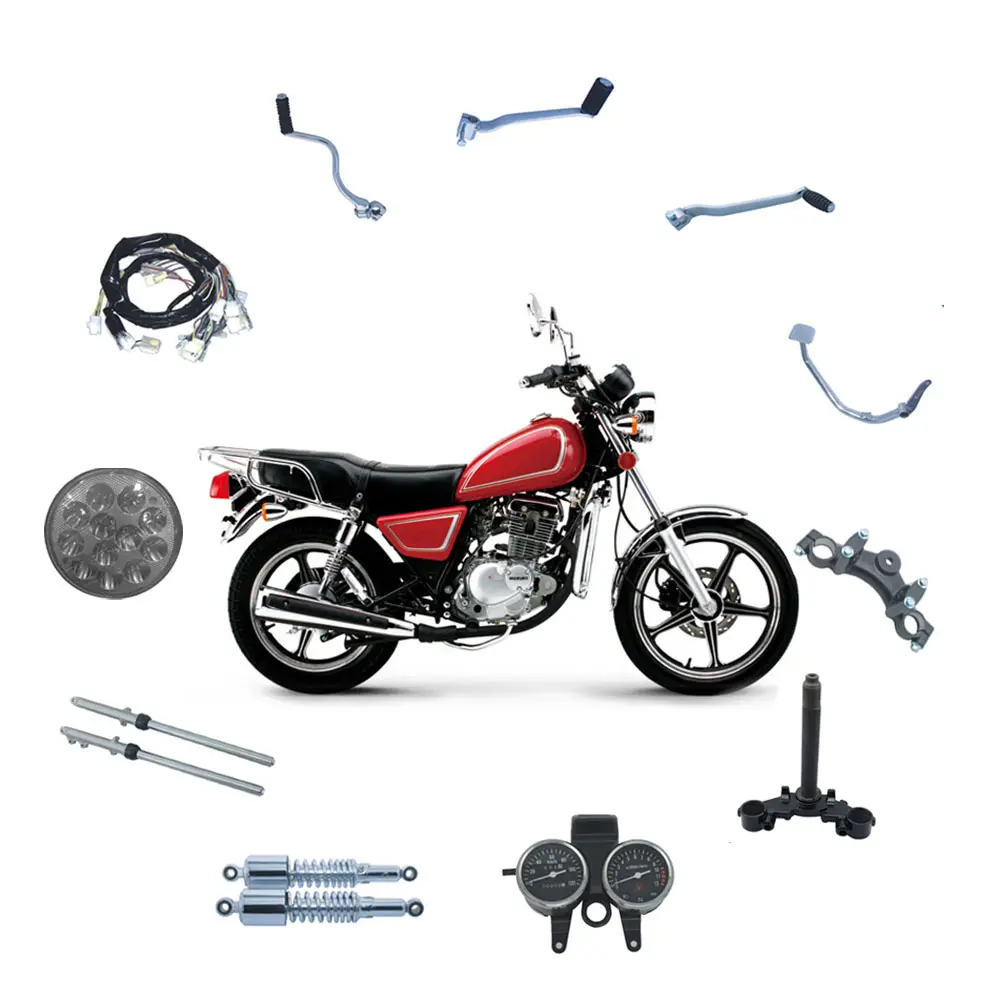 Commercio all'ingrosso di buona qualità universale GN 125 CC pezzi di ricambio per GN125 motore accessori per motore cubre