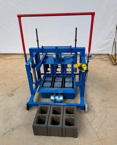 <strong>Manual</strong> Cement Concrete Hollow <strong>Block</strong> <strong>Making</strong> <strong>Machine</strong> Small Mobile Building Paver Brick Maker Electric Red Brick <strong>Making</strong> <strong>Machine</strong> - Product Image 2