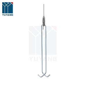 Paquet de 3 câbles d'avion réglables de 10 pieds avec crochets suspendus Systèmes de suspension à clip pour câble métallique pour l'éclairage - Product Image 2