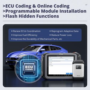 XTOOL-herramienta de diagnóstico de codificación ECU D9, programación de llaves DoIP/CAN FD OBD2 XTOOL D9, herramienta de escaneo automotriz