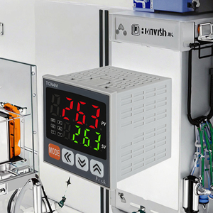 Fcgk tcn4m Thông Minh Kỹ thuật số PID nhiệt độ & ẩm kế điều khiển lập trình nhựa xây dựng Màn hình LCD Hỗ trợ - Product Image 3