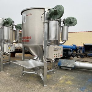 Automatic Plastic Raw Material Mixing Machine Vertical <strong>Screw</strong> <strong>Mixer</strong> Storage Tank Plastic Color <strong>Mixer</strong>
