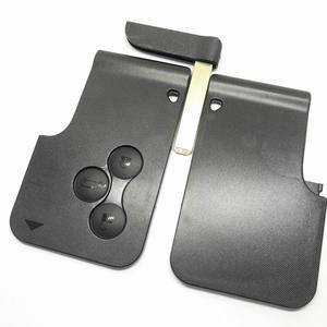KYDZ <strong>3</strong> Button 433Mhz ID46 PCF7947 Chip with Emergency Insert Blade Smart Remote <strong>Key</strong> for R-enault <strong>Megane</strong> Scenic 2003-2008 Card - Product Image 4