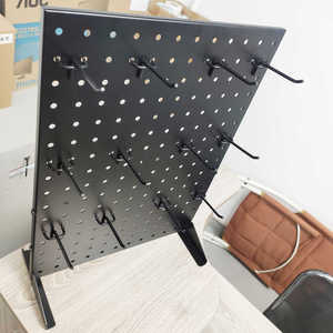Espositore portatile a singolo lato personalizzato con ganci organizzatore per Desktop in stile moderno - Product Image 5
