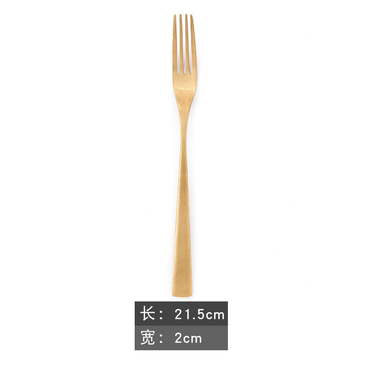 Flocon de neige or-plat principal fourchette fourchette de table